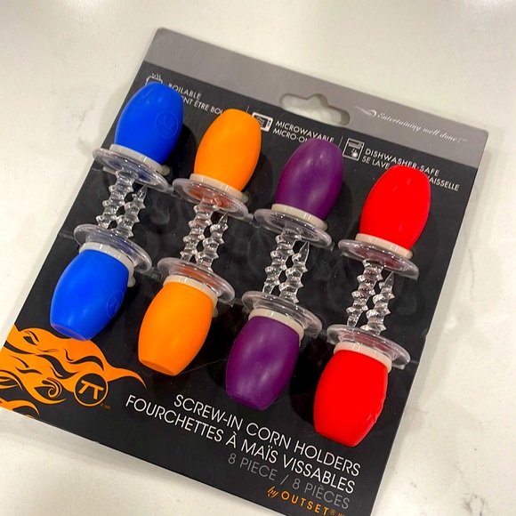 MWT Outset Screw-In Corn 🌽 Holders - Picture 1 of 5